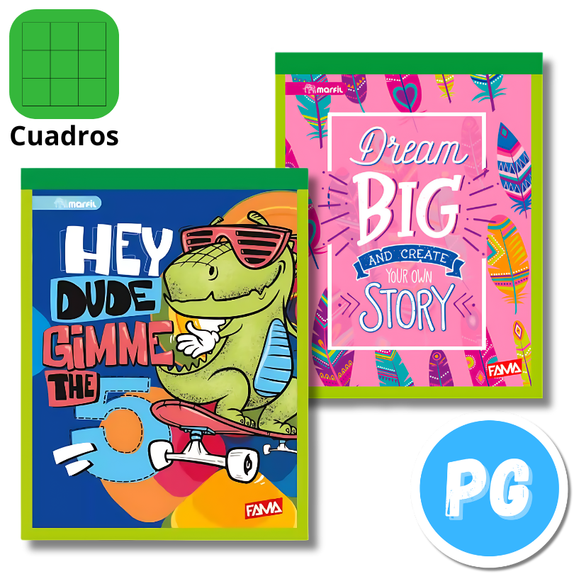 Block Papel Marfil x70 Hojas Carta Cuadros