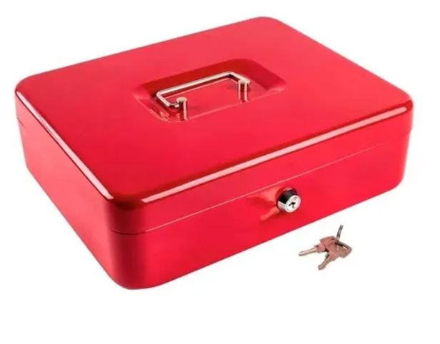 Caja Menor Metalica con Llave Mediana 10"