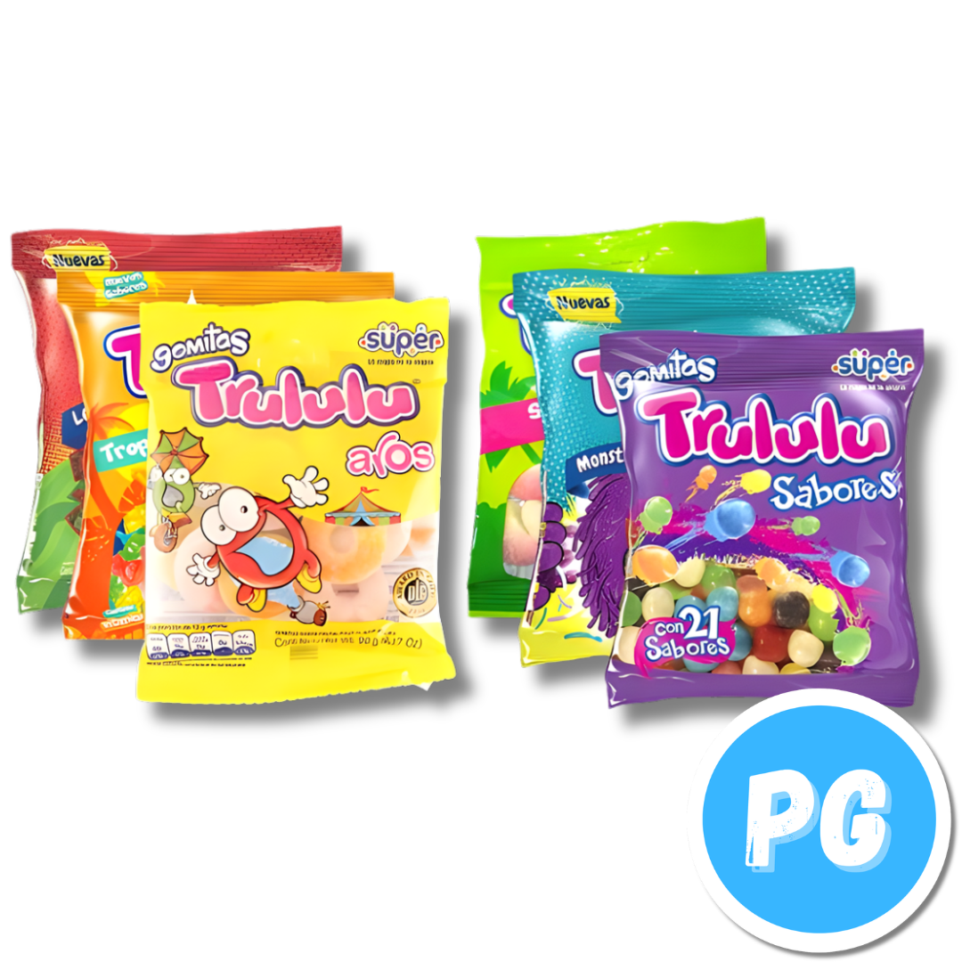 Caja Gomitas Trululu 70 Gramos C/U X24 Unds Surtido