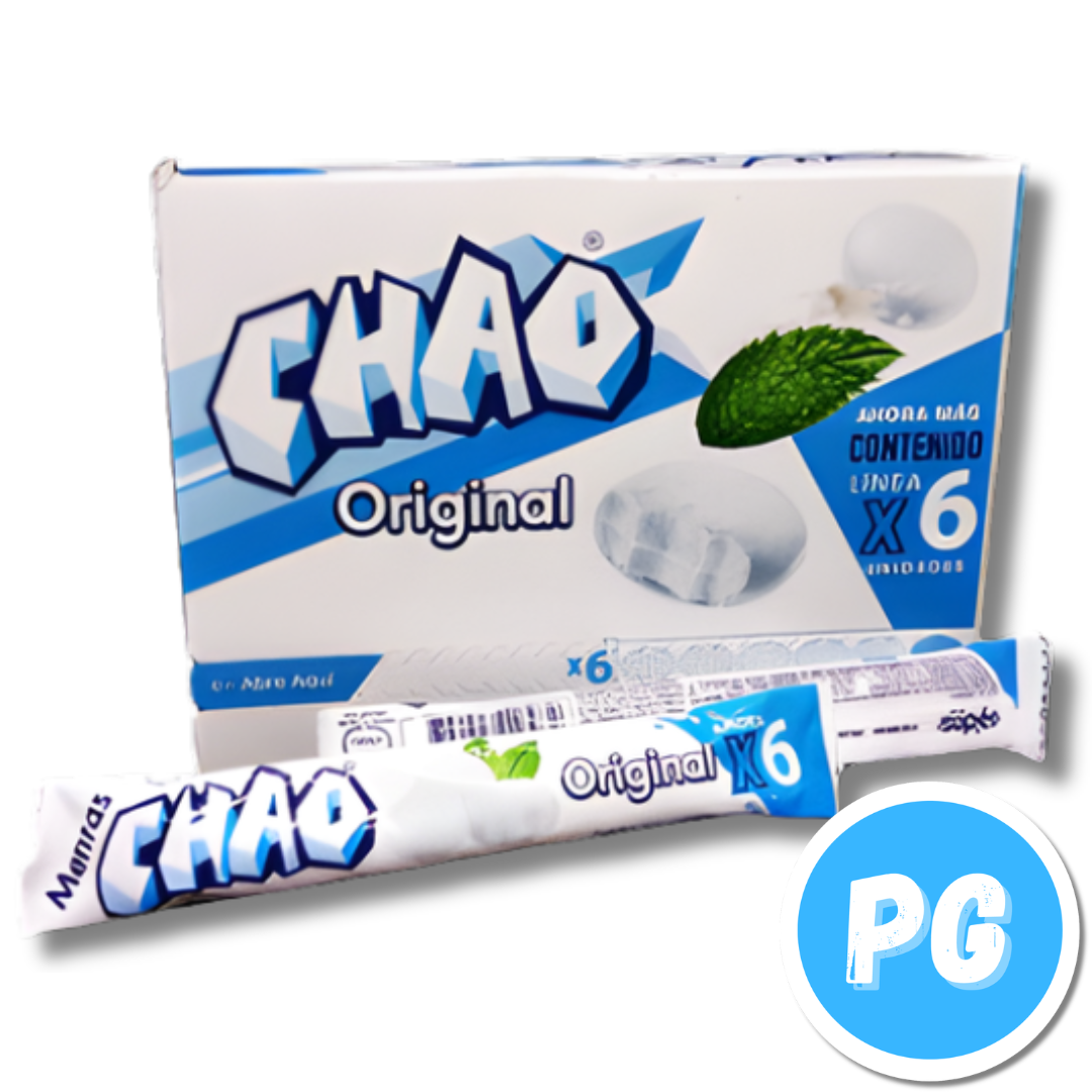 Caja Mentas Chao linea x6 C/U x24 Paquetes