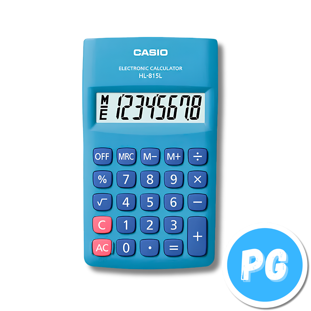 Calculadora Casio HL-815 8 Digitos Surtida