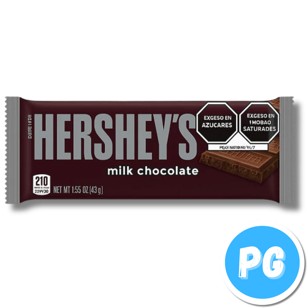 Caja Chocolatinas Hershey's 43 gramos x12 Unds Milk Chocolate Clasica