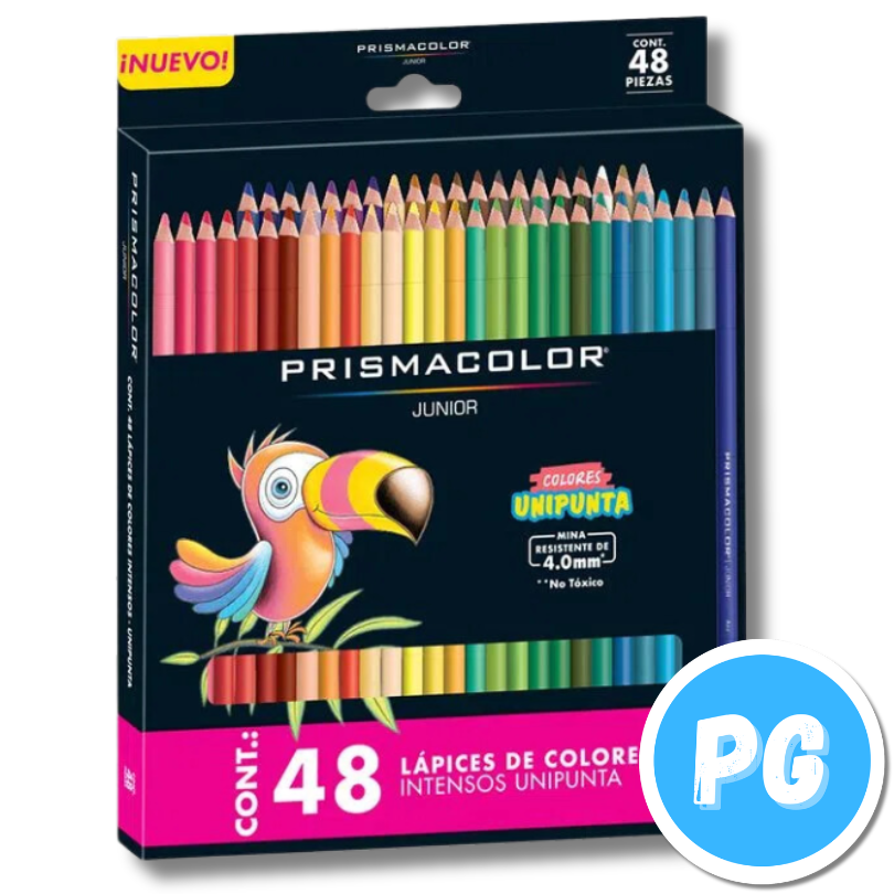 Caja Color Prismacolor Junior 4mm X48 Unds Unipunta