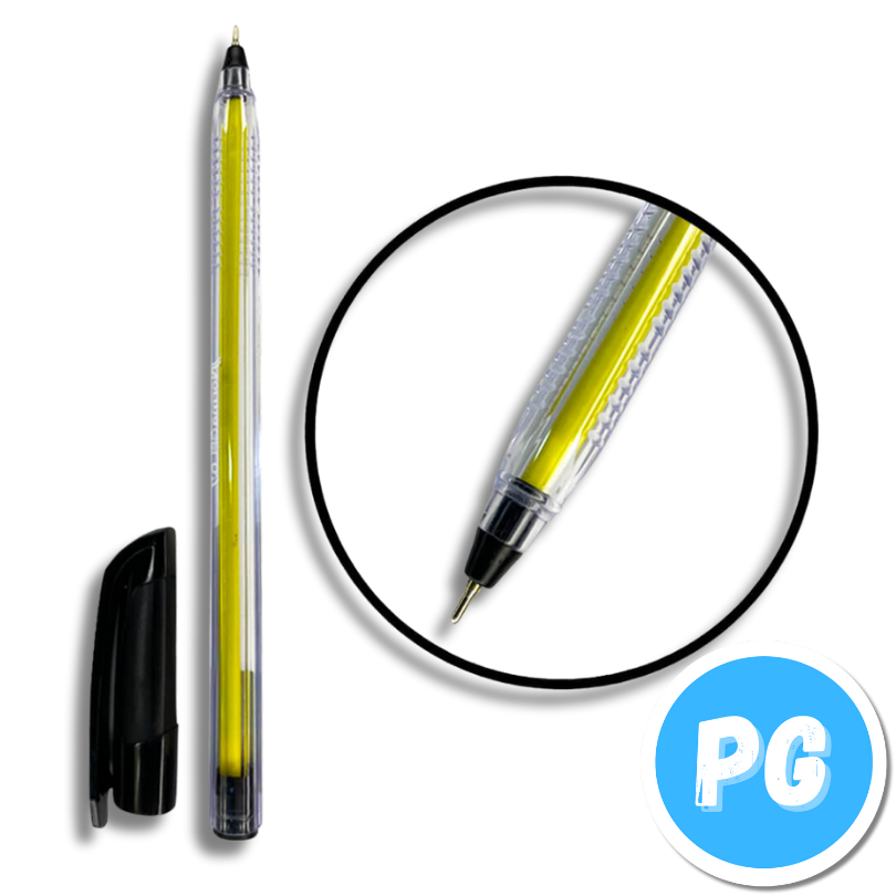 Caja Esfero Norma 0.7mm Gel x12 Unds Tapa Negro