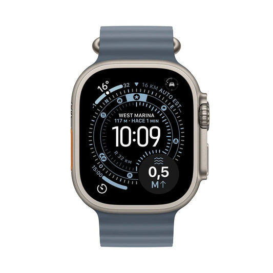 Apple Watch Ultra 2 Titanio Natural GPS+Cellular Correa Ocean Black