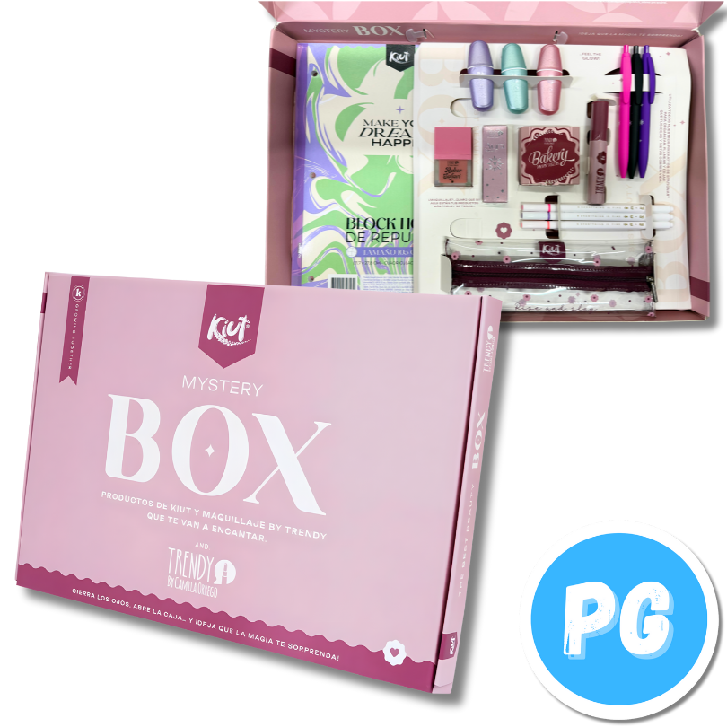 Kit Kiut Mistery Box Con Trendy (5 Productos Kiut Y 4 Maquillaje Trendy) By Camila Orrego