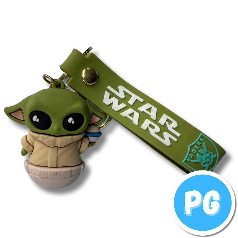Llavero Muñecos Mediano Grogu The Mandalorian - Se Envia Un Motivo Aleatorio