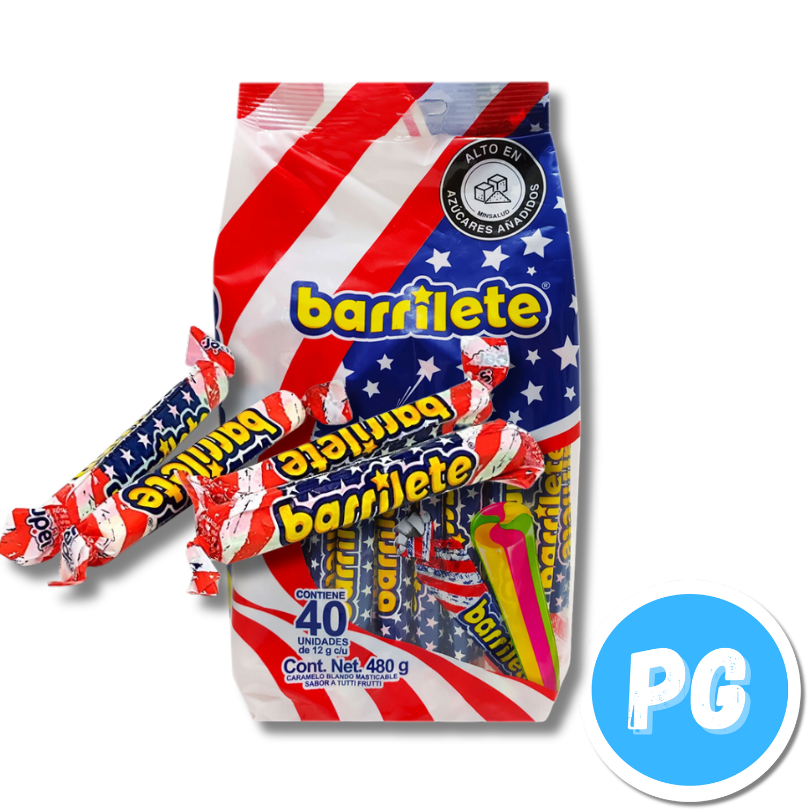Paquete Barra Barrilete X40 Unds