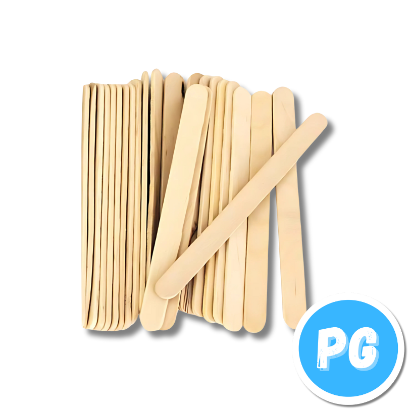 Paquete Palos Paletas X50 Unds Natural