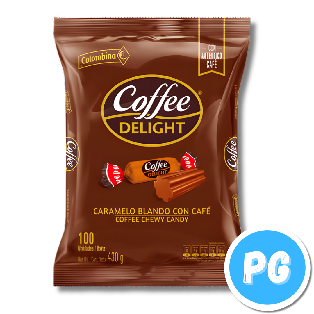 Paquete Caramelo Blando Coffee Delight X100 Unds