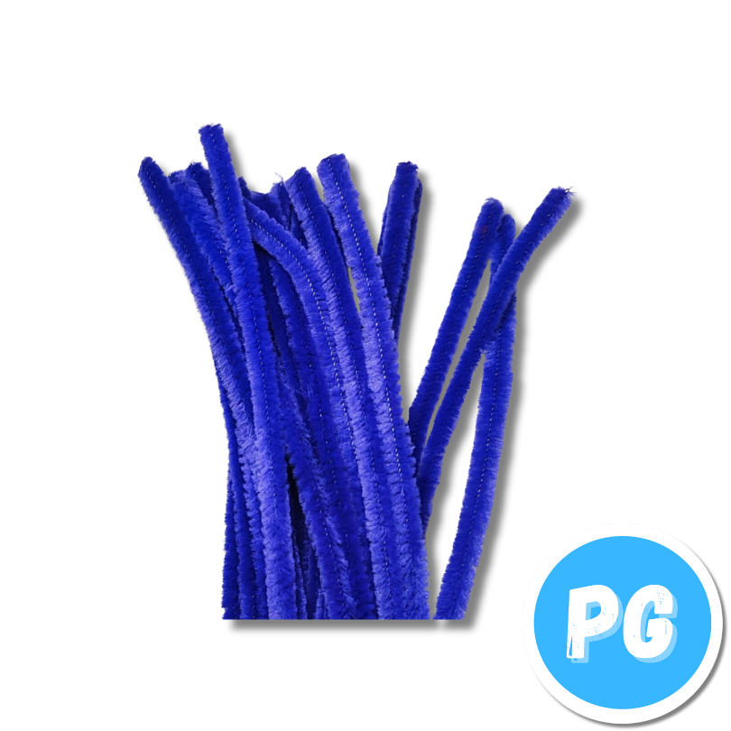 Paquete Chelines - Limpia Pipas X100 Unds Azul