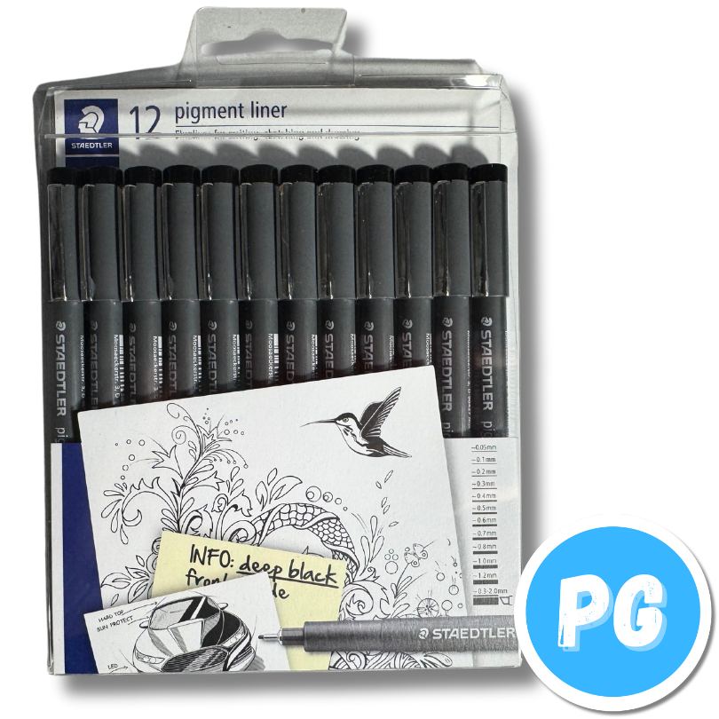Paquete Rapidografo Staedtler x12 Unds Surtido