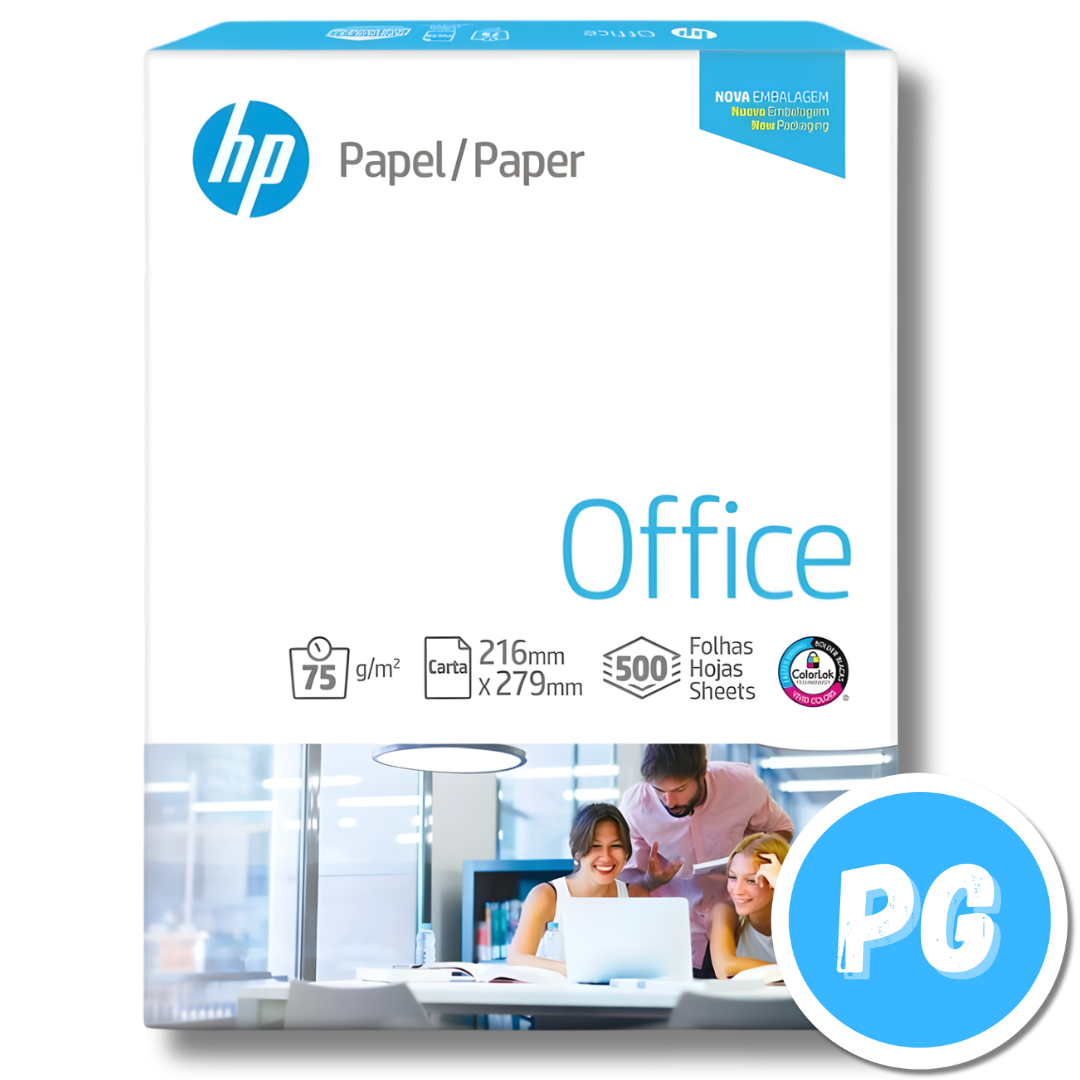 Paquete Resma HP 75 Gramos x500 Carta Blanca