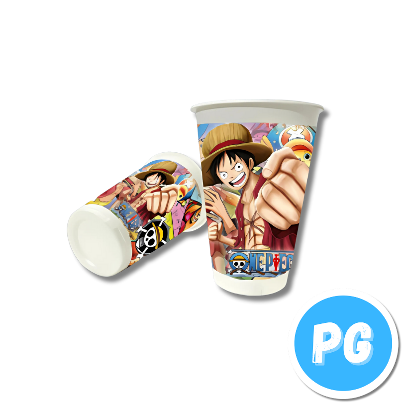 Paquete Vaso Plastico X12 Unds One Piece
