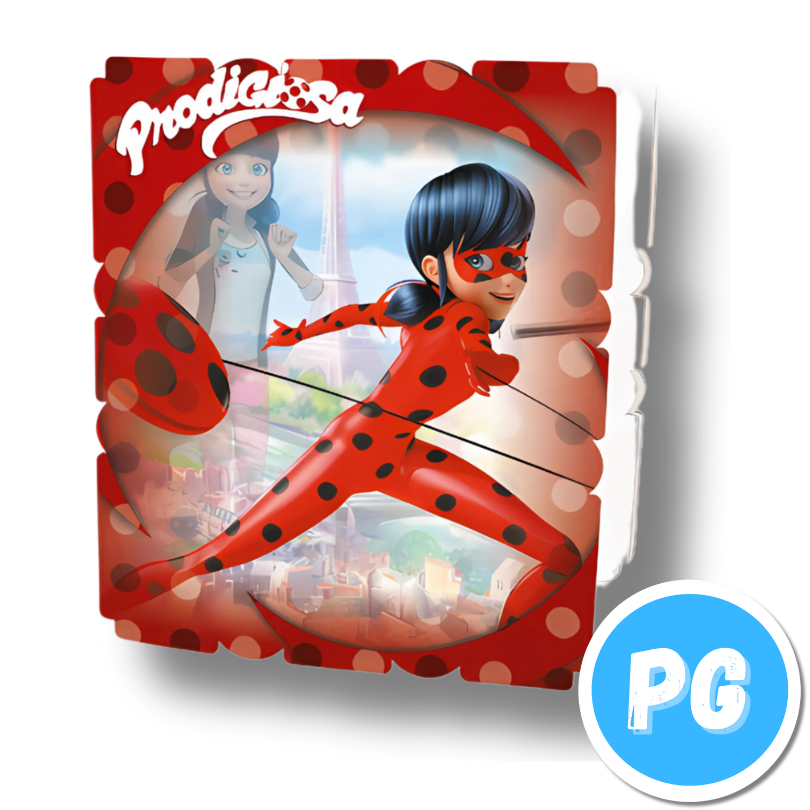 Piñata Icopor Cuadrada Lady Bug