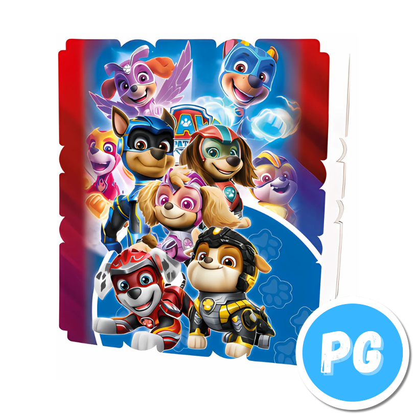 Piñata Icopor Cuadrada Paw Patrol