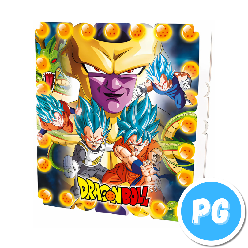 Piñata Icopor Cuadrada Dragonball Z
