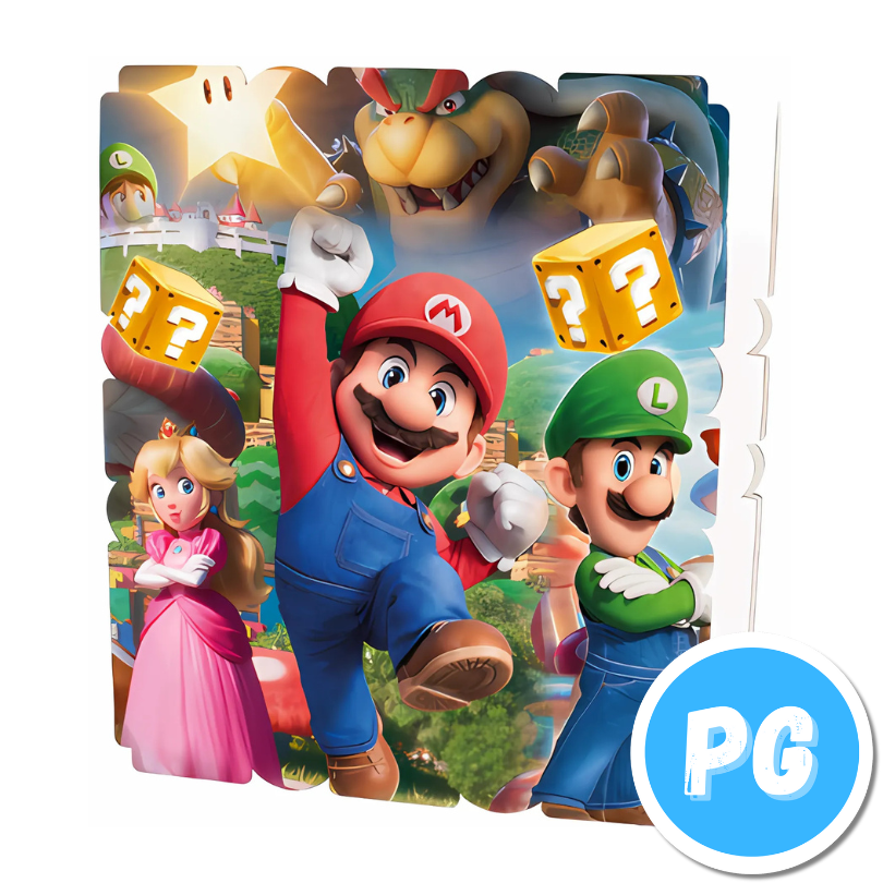 Piñata Icopor Cuadrada Super Mario Bros Nintendo