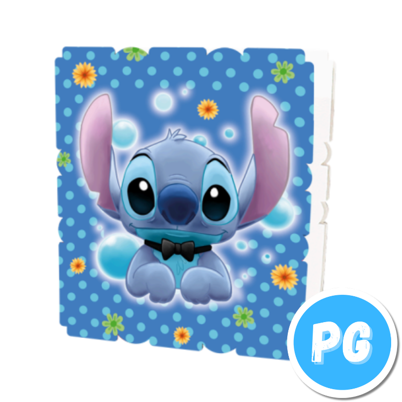 Piñata Icopor Cuadrada Stitch Disney