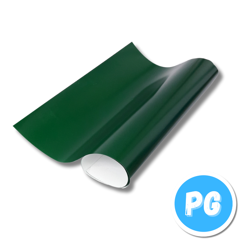 Medio Pliego Papel Silueta Unidad Verde Oscuro