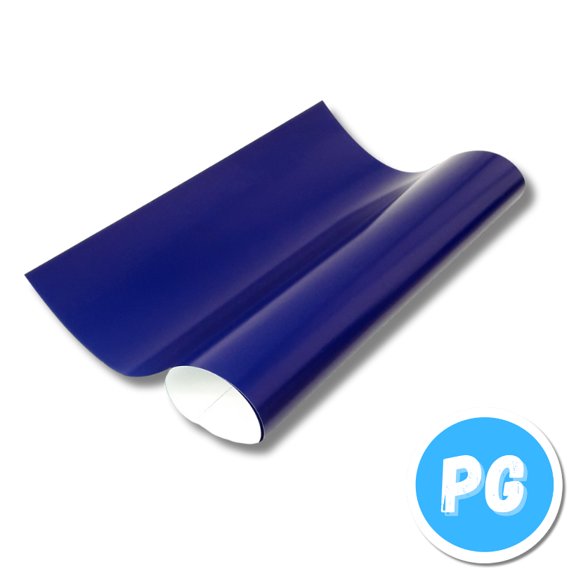 Medio Pliego Papel Silueta Unidad Azul Oscuro