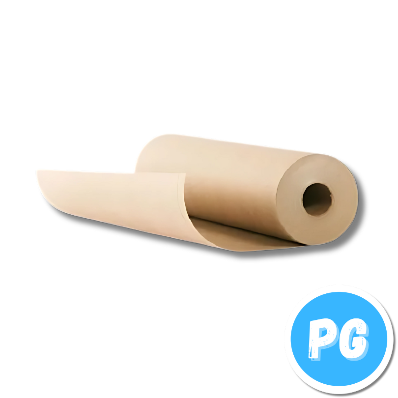 Rollo De Papel Kraft 60 Gramos Continuo De 24 Pulgadas De Alto X180 Metros De Largo