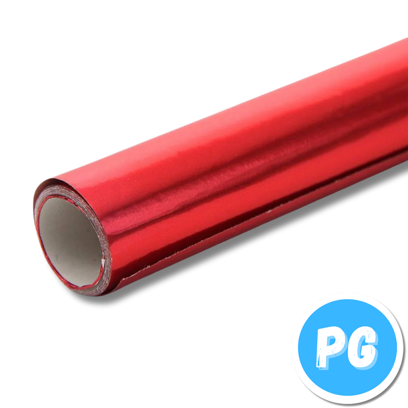 Rollo Papel Ionizado Marfil 60cm X25 Metros Rojo
