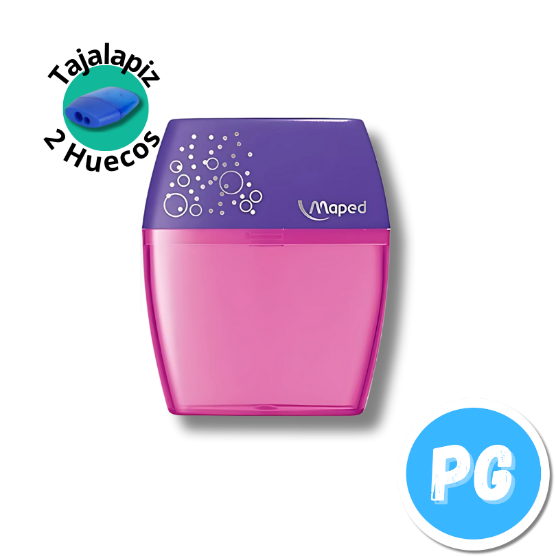 Tajalapiz Maped Shaker Deposito 2 Huecos Grande Morado