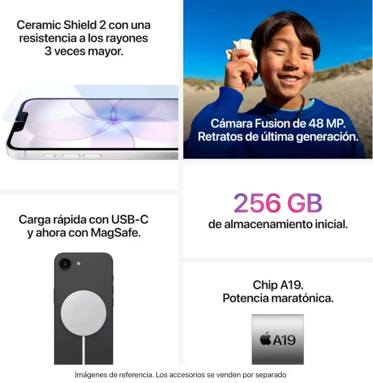 iPhone 17e 256GB Negro eSim 5G Nuevo Sellado