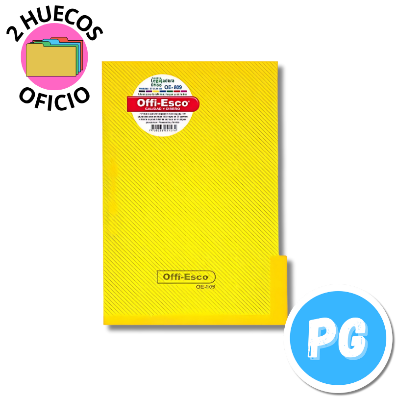 Carpeta Legajadora de Carton o Plastico - Carta o Oficio