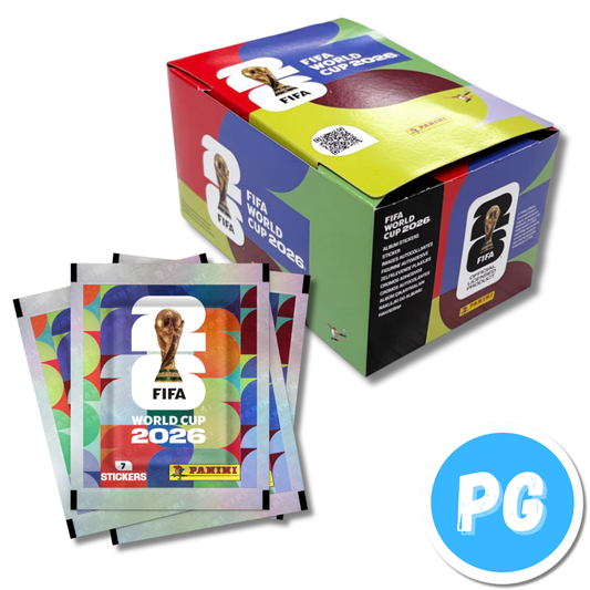 Caja Laminas Panini Mundial 2026 X728 Láminas Surtidas (104 Sobres)