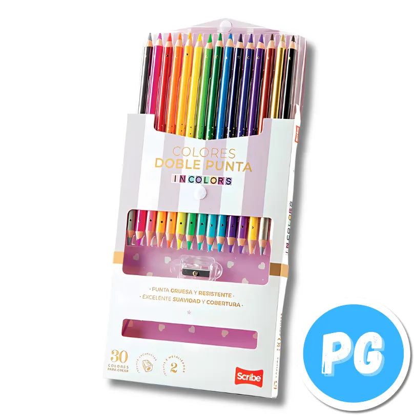 Caja Color Scribe Incolor X15 - 15 Lapices