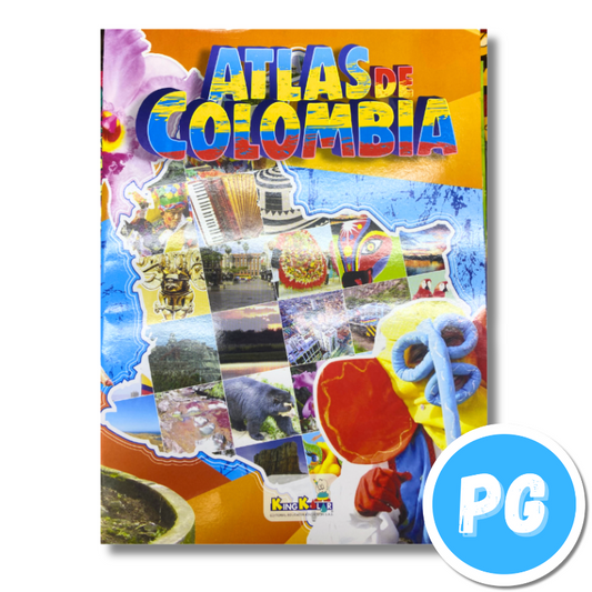 Atlas De Colombia Grande Pasta Blanda