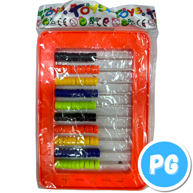 Abaco Plastico Vertical 10 Filas