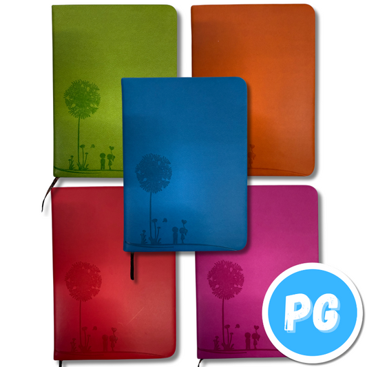 Agenda Cosida Mediana Colores Rayada 15x10 Centimetros - Se Envia Un Color Aleatorio Unisex