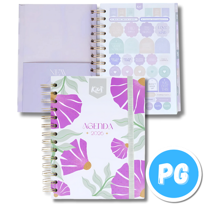 Agenda Diaria Kiut 2026 Argollada