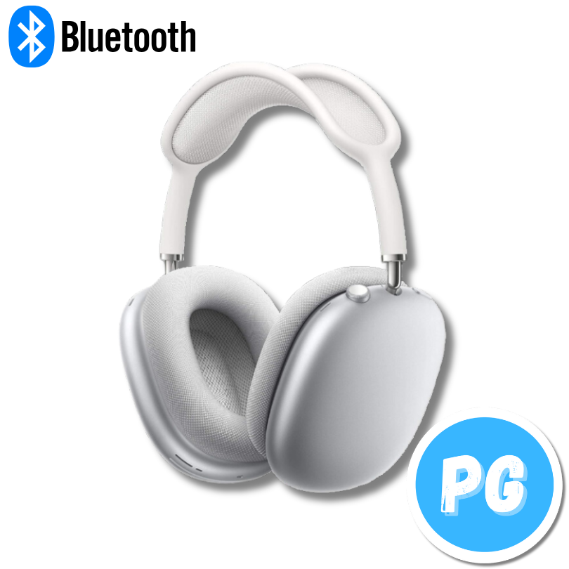 Audifonos Replica Airpods Max Bluetooth Diadema Plateado