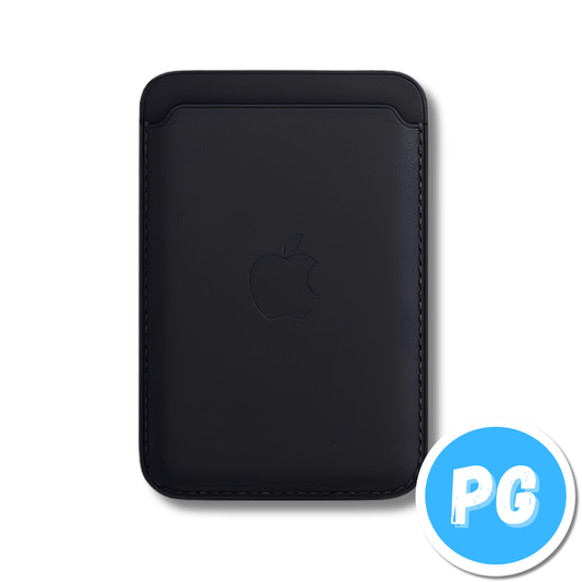 Billetera Magsafe Tipo Cuero Negra