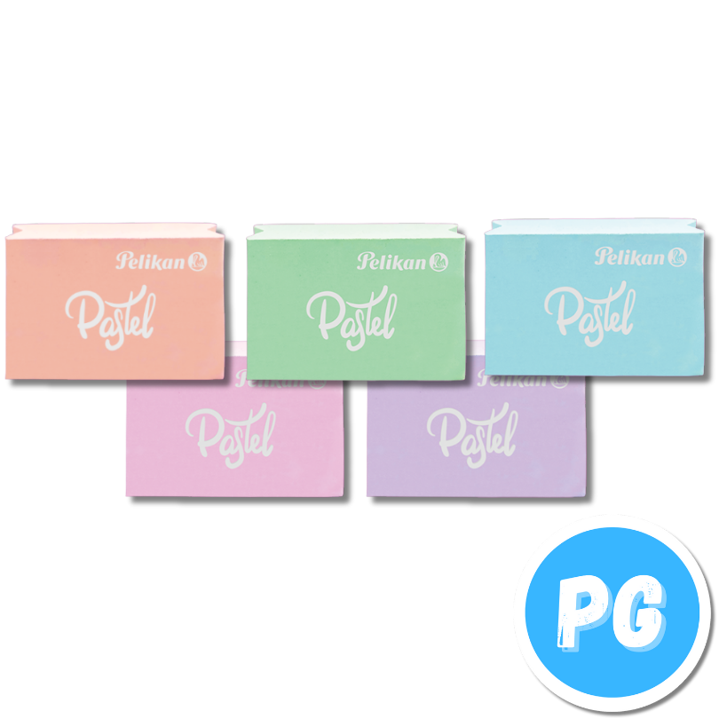 Borrador Pelikan Nata Pastel Unidad - Se Envia Un Color Aleatorio