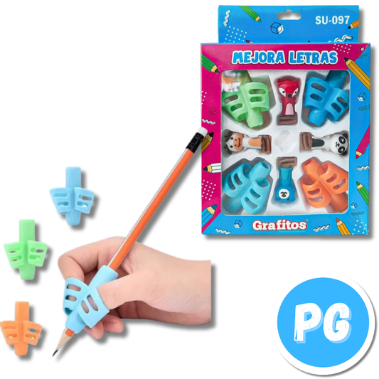 Caja Mejora Letra Grafitos X4 Infantil