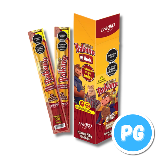 Caja Cabano Bakano x10 Unds 24 Gramos
