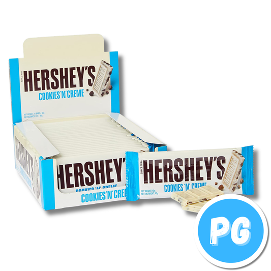 Caja Chocolatinas Hershey's 43 gramos x12 Unds Cookies and Cream
