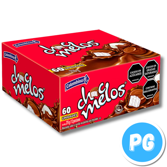 Caja Masmelos Choc Melos x60 Unds