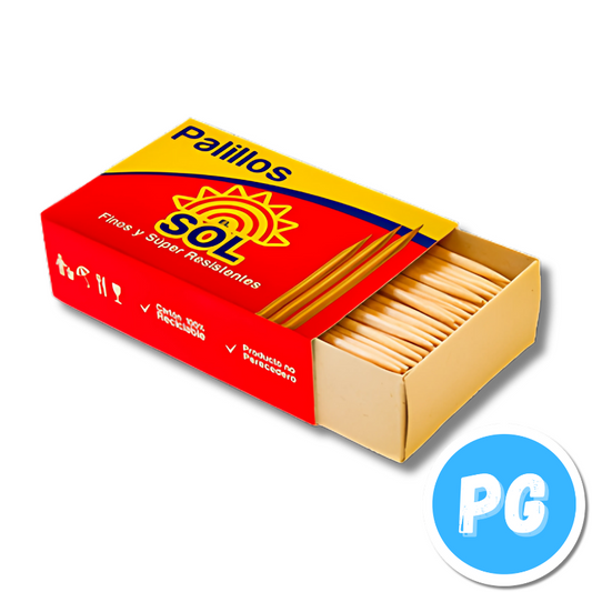 Caja Palillos Para Dientes X180 Unds