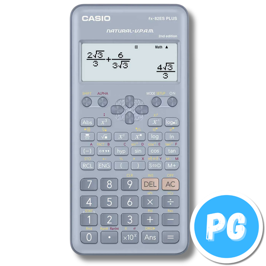 Calculadora Casio Cientifica 82ES PLUS 252 Funciones Azul