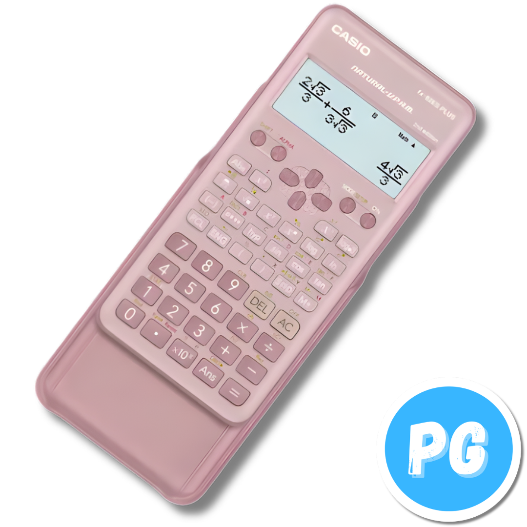 Calculadora Casio Cientifica 82ES PLUS 252 Funciones Rosada