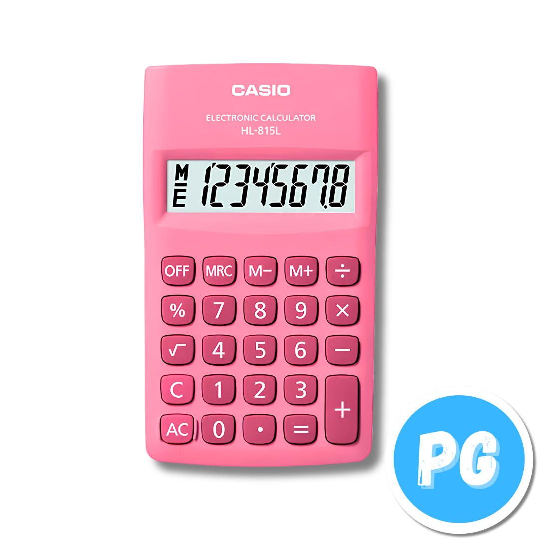 Calculadora Casio HL-815 8 Digitos Surtida