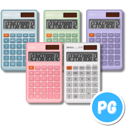 Calculadora Offiesco 12 Digitos Bolsillo Blanca 965 13x8 Centimetros