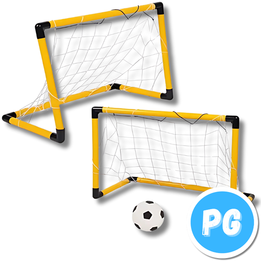 2 Canchas De Micro Futbol Plastica Con Malla Y Balon
