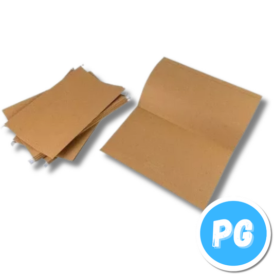 Paquete Carpeta Carton Colgante Cafe X10 Unds Gancho Plastico
